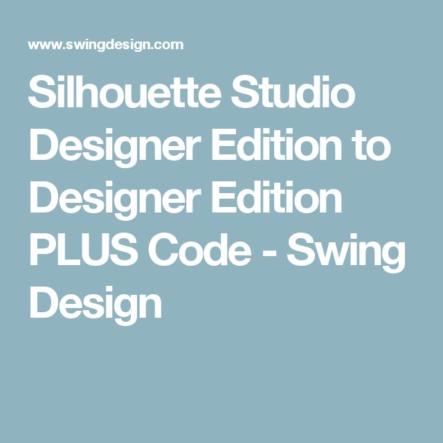 silhouette designer edition instant download